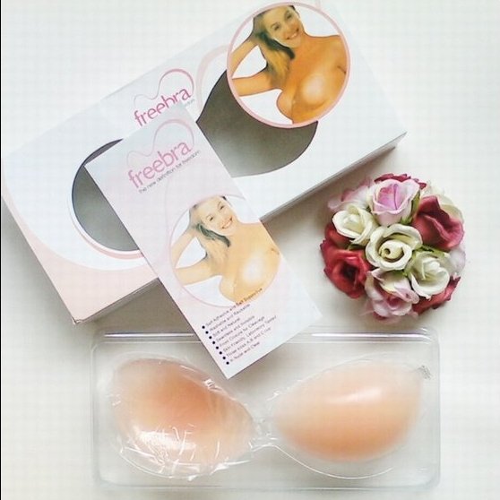 20pc High Quality Thicker Invisible silicone Self-Adhesive Strapless Silicone Breast Bra bras #63C