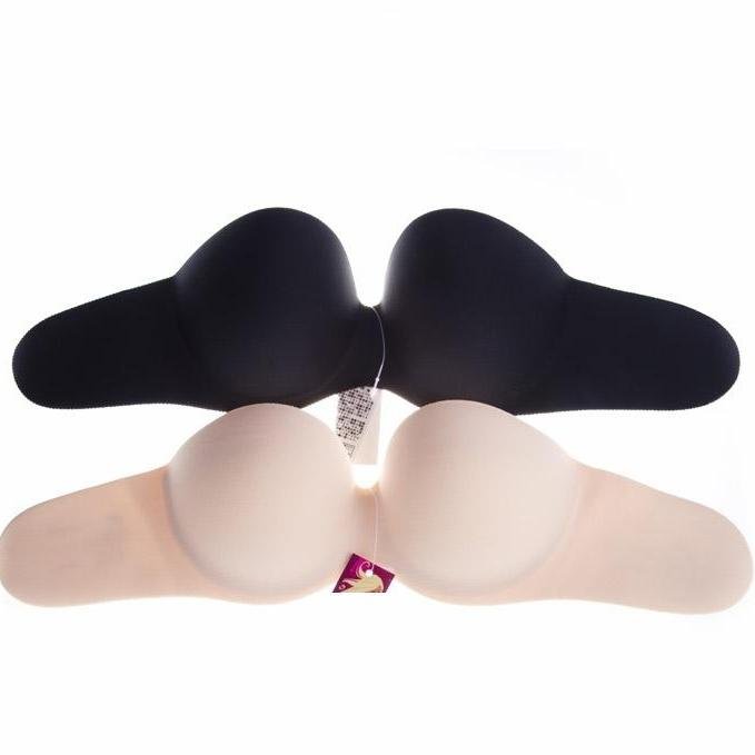 20pc push up adhesive silicone invisible strapless seamless  One-piece Invisible Smooth bra #63E