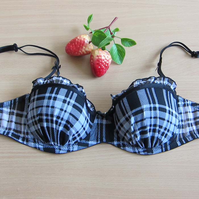 213 shopping cart ac ruffle hem cup bra 75a80c cup