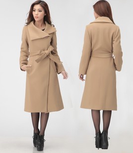 23055Free of shipping,2012 Korean style of wool jacket for women