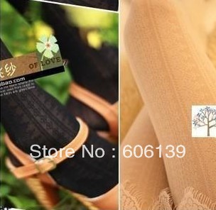 2432 Lolita style restoring ancient ways only beautiful bar hollow thin bud silk stockings 10pcs/lot Free Shipping