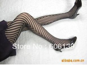 2501 Down arrow to restore ancient ways fishnet stockings Triangle stripes pantyhose 5pcs/lot Free Shipping