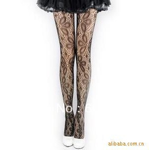 2521 restoring ancient ways  Show thin iris lace jacquard mesh stockings 5pcs/lot Free Shipping