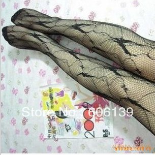 2530 Hollow out pattern sexy fishnet stockings butterfly tights  5pcs/lot Free Shipping