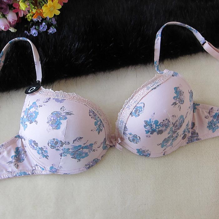 27b pink print lace underwear bra 75c75d80c85c