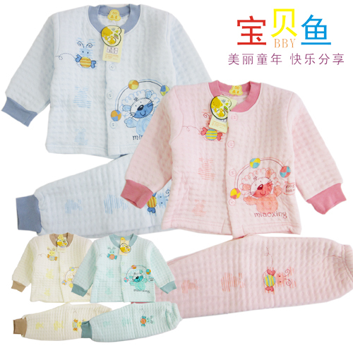 28 25 baby thermal underwear set 100% cotton 100% cotton infant clothes baby winter set