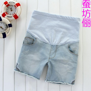 2g maternity  clothing summer  pants  shorts  denim shorts belly pants