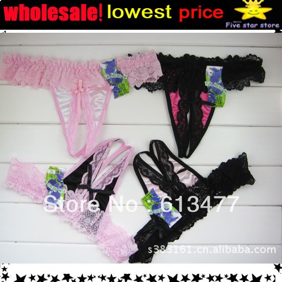 2New Arrival! fashion cotton women's sexy  panties , lingerie , briefs ,sexy panty,g string+(red.black)[FREE SHIPPING] 87129-1