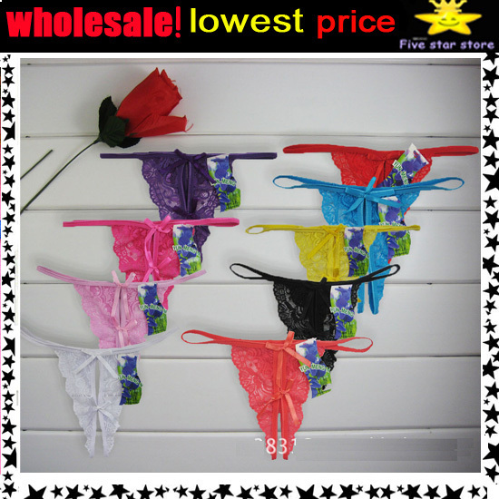 2New Arrival! fashion cotton women's sexy  panties , lingerie , briefs ,sexy panty,g string+(red.black)[FREE SHIPPING] 87129-\3