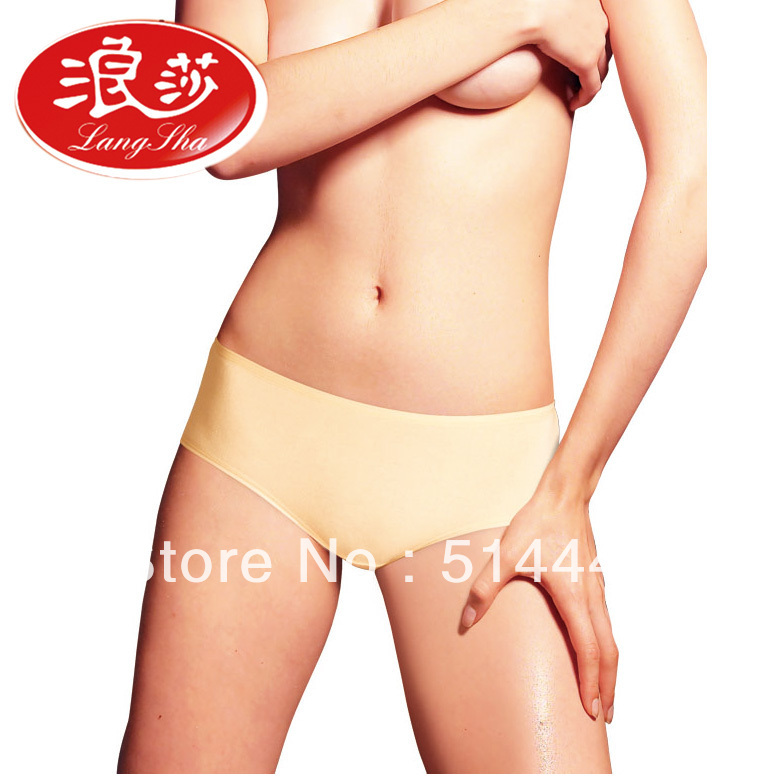 (2pcs/lot)  panties pure color anti-germ/bacterium panty  cotton briefs stretch cotton solid color