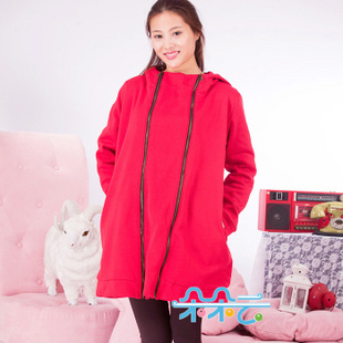 3.26 Promot Spring and autumn maternity clothing maternity sweatshirt size adjustable lengthen thickening outerwear ys-3