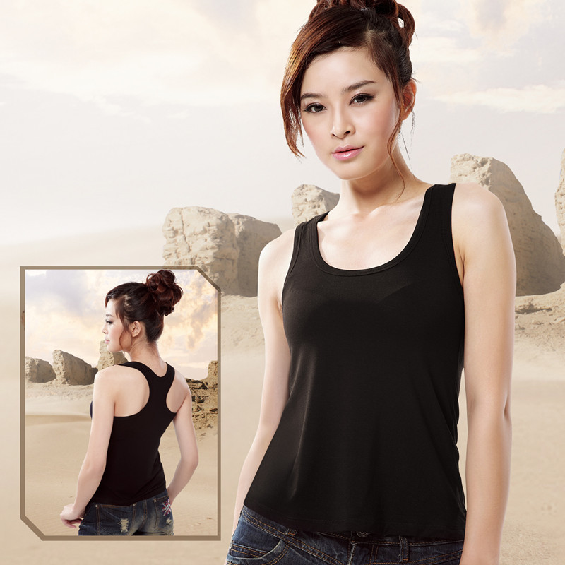 30 all-match spaghetti strap tank top modal female plus size spaghetti strap basic vest