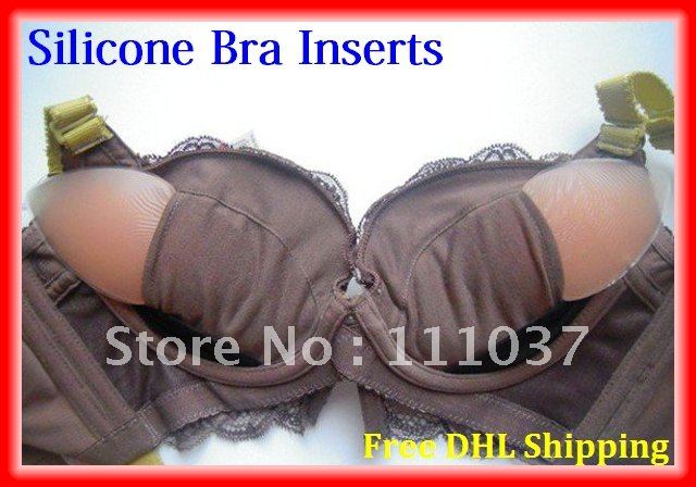 300pair/lot Silicone Bra Breast Pad U Shape Freebra Invisible Bra Free Shipping