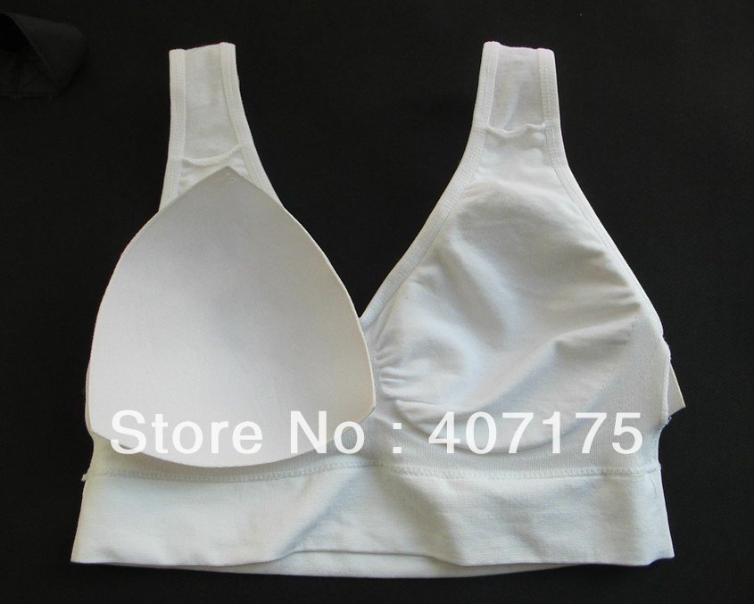 300pcs/lot (100sets) Genie Bra Ahh Bra White,Black ,Beige 3 Pcs/Set,Bra Slimming 3 Color a Set No Other Select (OPP bag)