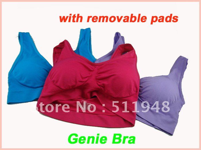 300pcs/lot Genie Bra BODY SHAPER Push Up BREAST RHONDA SHEAR ( Include chest pad ) (OPP bag)