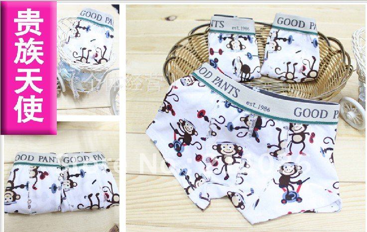 36pcs/lot Children cartoon pattern underwear/ boy underwear pants/ children briefs shorts Free Shipping LOW SHIPPING! 0655