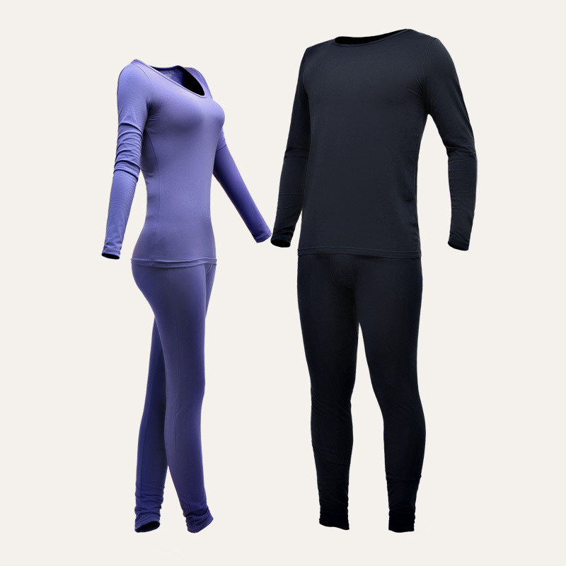 3d midsweet modal thin thermal underwear lovers design o-neck thermal set