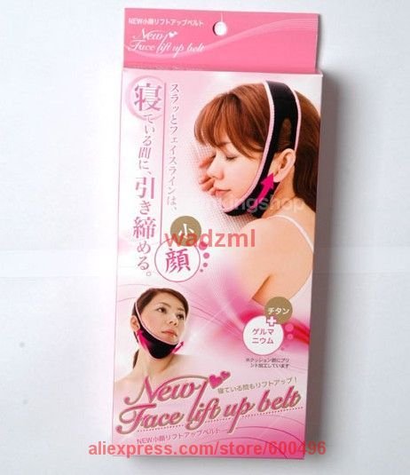 3D New face lift up belt in Pink face beauty sleeping belt  hot sale to Th,In Sg Au 200pcs/lot DHL free shipping