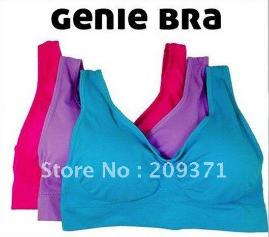 3pcs/lot Ahh Bra Genie Bra Slimming Underwear Breast Massage Seamless Outlining Your Figure ( Include chest pad) best quality