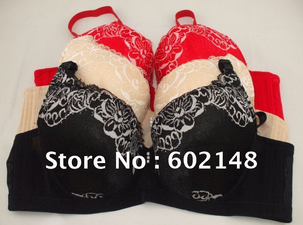 3Pcs/lot free shipping hot sexy bra for lady's mix colors