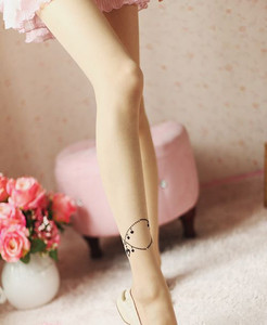 3pcs  /lot ,Free Shipping Sexy Women  Tattoo Socks Transparent Pantyhose Stockings Tights Leggings 650005