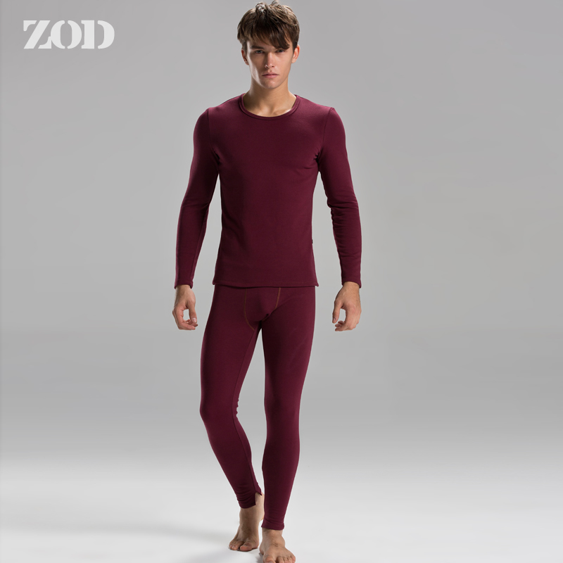 4 zod new arrival autumn and winter male thermal winter set male thickening underwear 912805