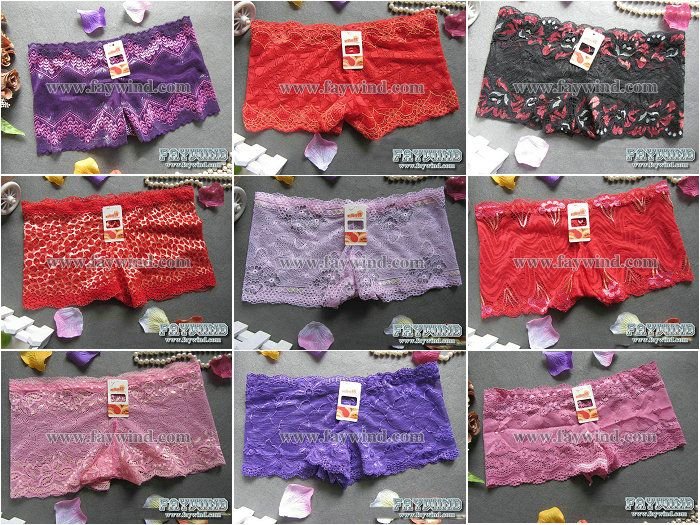 400pcs/lot mixed styles 2012 NEW women's lace panties factory price  ladies sexy lace panties faywind free shipping