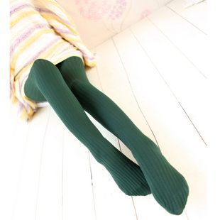 4011 twisted vertical stripe herringbone pantyhose socks stockings legging