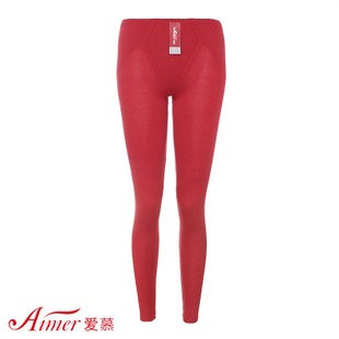 460 adorer classic women's solid color thick thermal trousers am73kc3