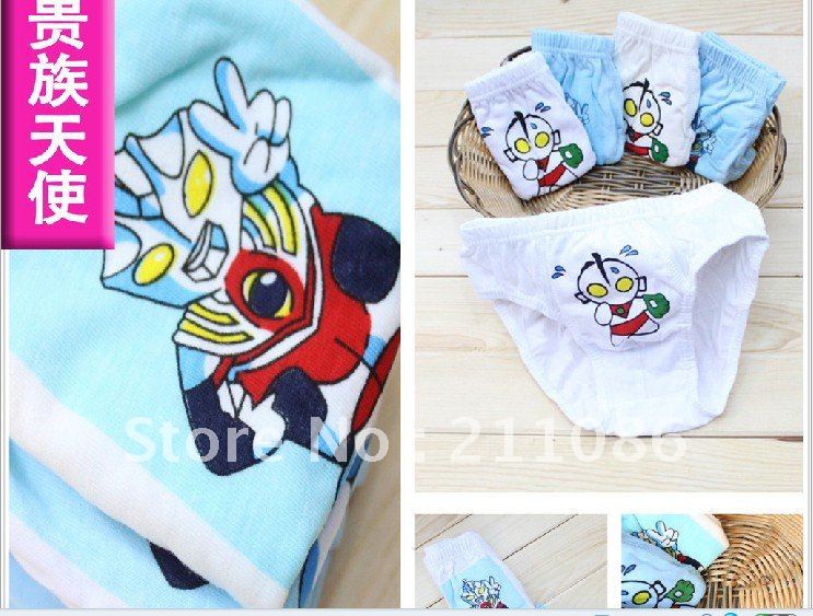 48pcs/lot Children cartoon pattern underwear/ girls panties briefs shorts/ Free Shipping Recommended!