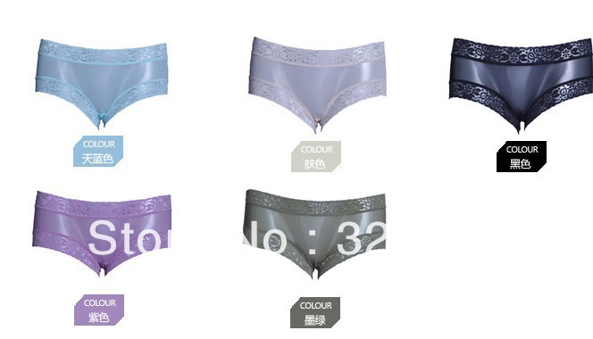 5 pcs / lots Sexy ventilate Transparent Qualitative Lace Lingerie/ Woman panty /Woman Underwear panties free shipping