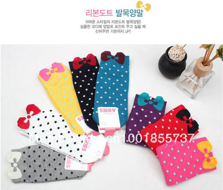 5 pieces/pack 100% cotton women's sock