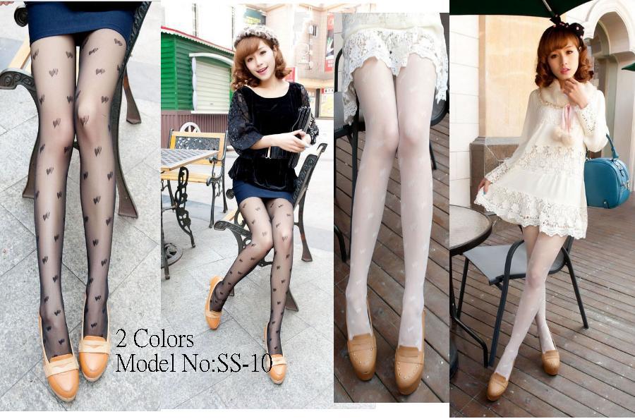 50 Pair Per Lots High quality  Fashion Alluring Sexy Ultrathin Transparent Elastic Thigh High Silk stockings (SS-10)