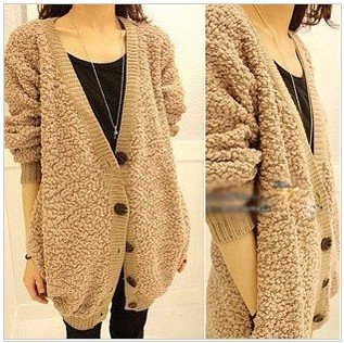 5068# sheep soft plush COPINE wool coat lamb