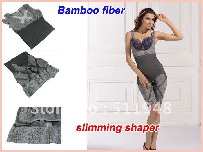 50pcs/lot Body Shaper,Women Natural Magic Bamboo slimming shaper(OPP bag)