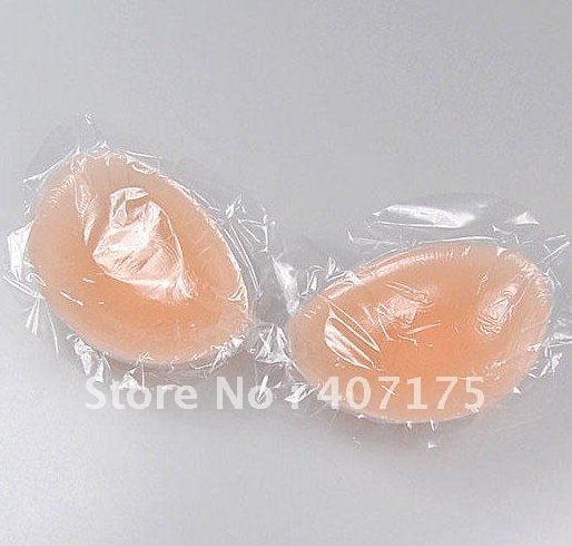 50pcs/lot DHL Free! Nude Strapless Self Adhesive Silicone A B C D Cup New Un Bra silicone bra