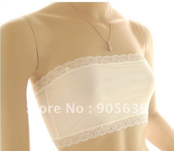 50pcs/lot free shipping  newest summer fashion lace skirt Wrapped chest style lady's  MODAL bra underwear T-shirt sexy tanks top