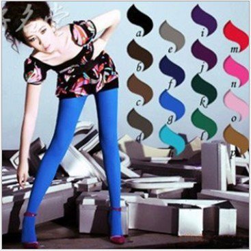 5Pairs/Lot,Free Shipping 2012 Hot Sell Velvet Women's Panty hose Candy Color Socks Wholesale