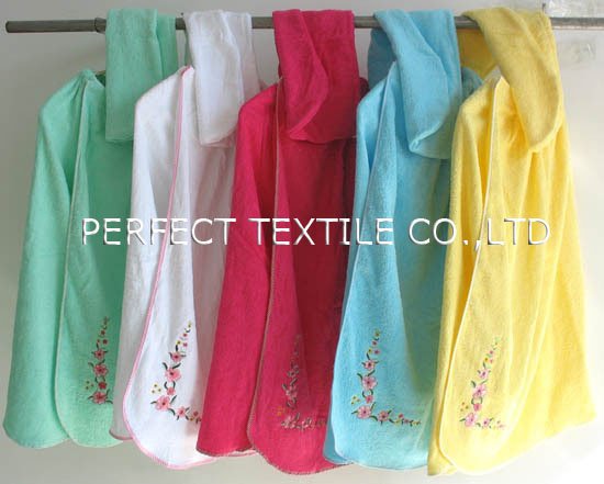 5pc/lot Free Shipping Bulk Price Cotton Women  Bathrobe  Bath Robe Bath Skirt Soft and Heathy 190022