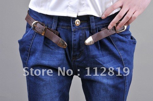 5pcs hot sale  New jeans haroun pants seven points jeans 0710,free shipping by EMS