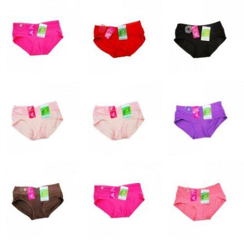 5PCS/lot Sexy Women's Sexy  Underwear Fashion Panties Briefs Free Shipping  9 colors E360