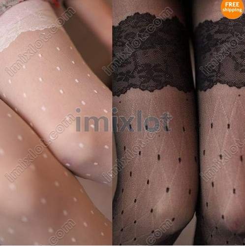 5prs/lot Wholesale Korea's Fashion Stockings Sexy Lace Stockings Pantyhose Tights Free Shipping