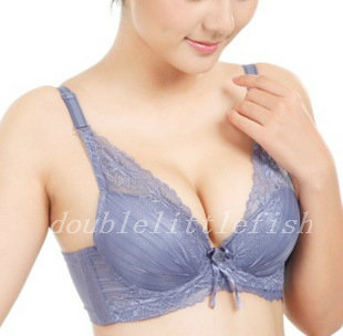 6 a8825 luxury lace 3 breasted bra push up orthoedic underwear set