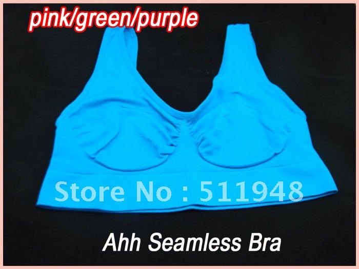 600pcs/lot  High Quality AHH BRA 5 Size 3colors BODY SHAPER Push Up BREAST ,NO PADDING BRA(Retail packaging)