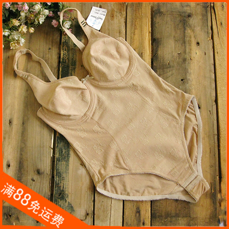 6014 plus size shaper corset one piece skin color large cup wireless 85d 90cd 95cd 100c