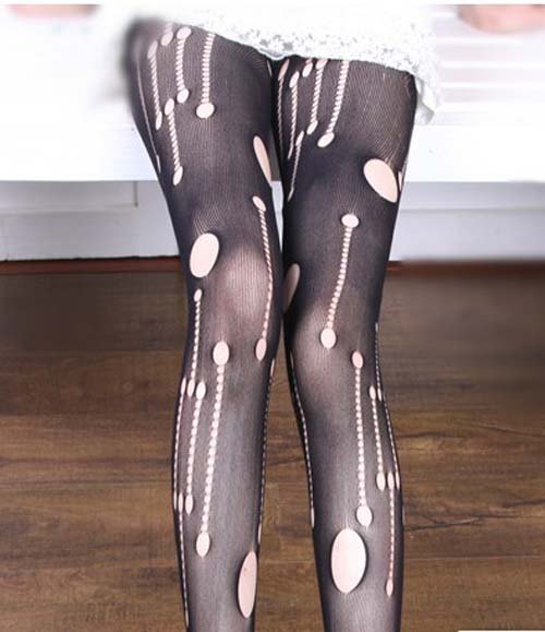 #6320 Free shipping  Woman Fashion hole Stockings Sexy stocking Leggings