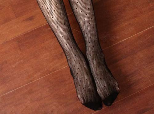 6322 best selling summer black full stars middle mesh stocking lady's fashion sexy tight pantyhose