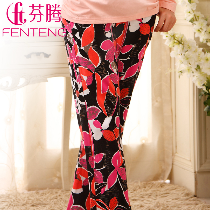 69 sleepwear 2012 women's flower sex super soft sports casual yoga pants