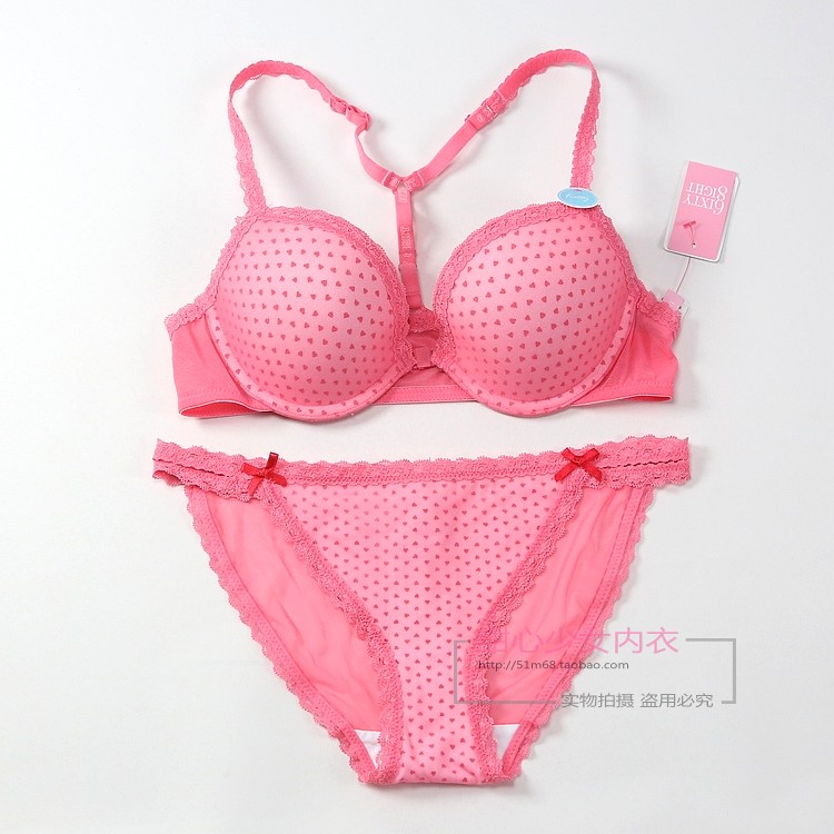 6ixty8ight spring new arrival dot lace underwear bra set br178