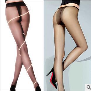 6Pc/lot Sexy Lady Women Ultra-thin T crotch Core wire Sexy Invisible Pantyhose Soft Tights Fashion Elastic Pantyhose   C-00100